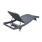 Armen Living Cabana Outdoor Adjustable Wicker Chaise Lounge Chair LCCALOBL - alternate 4